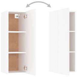 Berkfield Home 5 Piece TV Cabinet Set White Engineered Wood - thumbnail 5