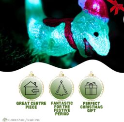 Marco Paul Dinosaur Christmas Lights - Novelty LED Light in Green - thumbnail 3
