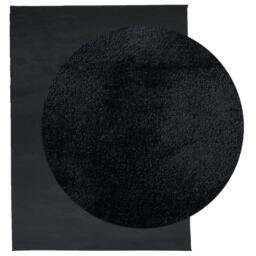 Berkfield Home Rug OVIEDO Short Pile Black 240x340 cm - Size: Medium - thumbnail 1