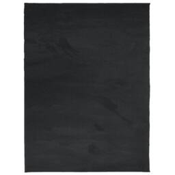 Berkfield Home Rug OVIEDO Short Pile Black 240x340 cm - Size: Medium - thumbnail 3