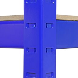 Monstershop 4 x 90cm Blue Storage Racks with 4200kg Capacity, Free Bay Connectors - Size: 4 x 90 cm - thumbnail 7
