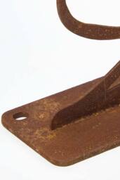 Homescapes Steel Eurasian Wren Fence Topper in Brown - thumbnail 4