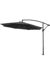 Living and Home 3m Waterproof Outdoor Banana Cantilever Garden Parasol（Base is not included） in Black - thumbnail 3