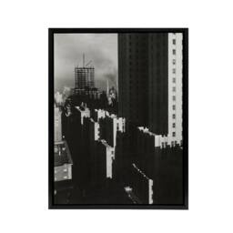 "Artery8 NY City View from the Shelton Stieglitz Framed Canvas Wall Art Print in Grey - Size: W12"" x H16""" - thumbnail 1