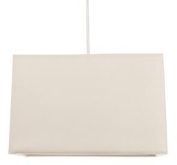 Happy Homewares Contemporary & Stylish Linen Fabric Lamp Shade in Cream - Size: 12 inches - thumbnail 6