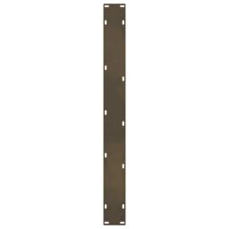 Berkfield Home Coffee Table Legs Natural Steel 2 pcs 70x(72-73) cm Steel in Grey - thumbnail 7