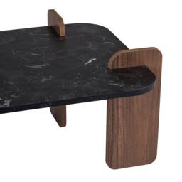 CALICOSY Rectangular Coffee Table, 120 Cm Long - ELOI in Black - thumbnail 7