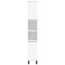 Berkfield Home 3 Piece Bathroom Furniture Set White Engineered Wood - thumbnail 6