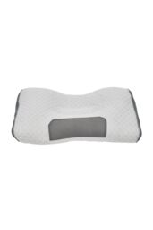 Living and Home Premium Sleep Support Knitted Pillow for All Seasons in White - Size: Single - thumbnail 8