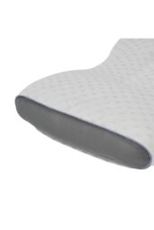 Living and Home Premium Sleep Support Knitted Pillow for All Seasons in White - Size: Single - thumbnail 9