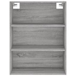 Berkfield Home Highboard Grey Sonoma 69.5x34x180 cm Engineered Wood - thumbnail 6