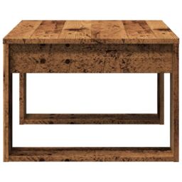 Berkfield Home Side Table Old Wood 50x50x35 cm Engineered Wood in Brown - Size: 50 x 50 x 35 cm - thumbnail 5