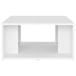 Berkfield Home Coffee Tables 4 pcs White 33x33x33 cm Engineered Wood - Size: 33 x 33 x 33 cm - thumbnail 6