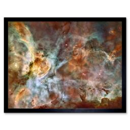 Artery8 Hubble Space Telescope Image The Carina Nebula Colourful Central Starbirth Region Death Creating Celestial Dust Clouds Gas Wind Ultraviolet - thumbnail 1