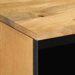 Berkfield Home TV Cabinet Brown 70x33x46 cm Solid Wood Mango - Size: 70 x 33 x 46 cm - thumbnail 6