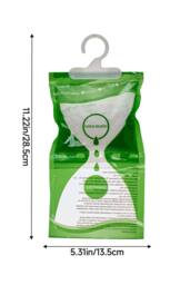 Living and Home 10-Pack Hanging Wardrobe Dehumidifier Bags in White - thumbnail 3
