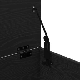 Berkfield Home Storage Box with Lid Black Oak 60x42x46 cm Engineered Wood - Size: 60 x 42 x 46 cm - thumbnail 9