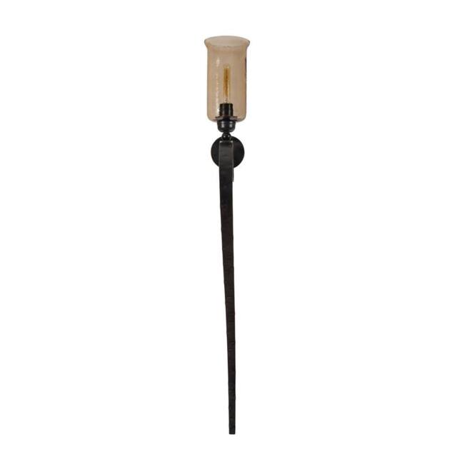 Libra Interiors Timmins Scroll Wall Light in Bronze - image 1