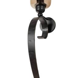 Libra Interiors Timmins Scroll Wall Light in Bronze - thumbnail 4