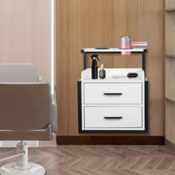 Ventryn Wall Mounted Storage Cabinet Wall Cabinet For Spas in White - thumbnail 5
