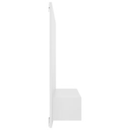 Berkfield Home Wall TV Cabinet White 120x23.5x90 cm Engineered Wood - thumbnail 4