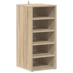 Berkfield Home Shoe Cabinets 2 pcs Sonoma Oak 31.5x35x70 cm Engineered Wood in Brown - thumbnail 4