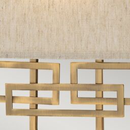Netlighting Lanza 2 Light Indoor Wall Light Brushed Bronze E14 - thumbnail 3