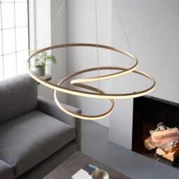 Netlighting 'IMOLA' Dimmable Stylish Decorative Indoor LED Pendant Ceiling Light in White - thumbnail 5