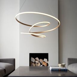 Netlighting 'IMOLA' Dimmable Stylish Decorative Indoor LED Pendant Ceiling Light in White - thumbnail 4