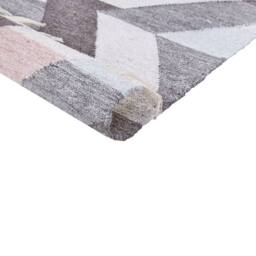 Wyld and Coco Boho Nest Handwoven Jute-Cotton Rug 140 x 200 cm Multicolour Tassels - Size: 140 cm x 200 cm - thumbnail 6