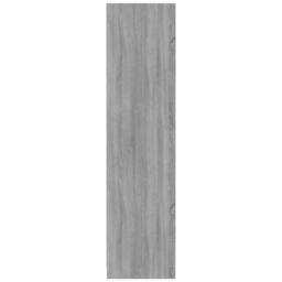 Berkfield Home Wardrobe Grey Sonoma 100x50x200 cm Engineered Wood - Size: 100 x 50 x 200 cm - thumbnail 5