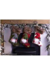 Netagon Luxury Gonk Christmas Stocking in Red - thumbnail 3