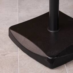 Charles Bentley Heavy Weight 26.5Kg Concrete Parasol Base Umbrella Stand Black - thumbnail 4