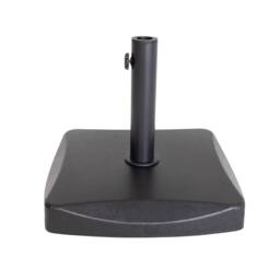 Charles Bentley Heavy Weight 26.5Kg Concrete Parasol Base Umbrella Stand Black - thumbnail 5