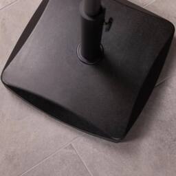 Charles Bentley Heavy Weight 26.5Kg Concrete Parasol Base Umbrella Stand Black - thumbnail 2