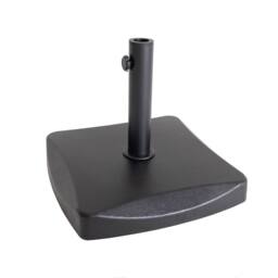 Charles Bentley Heavy Weight 26.5Kg Concrete Parasol Base Umbrella Stand Black - thumbnail 6