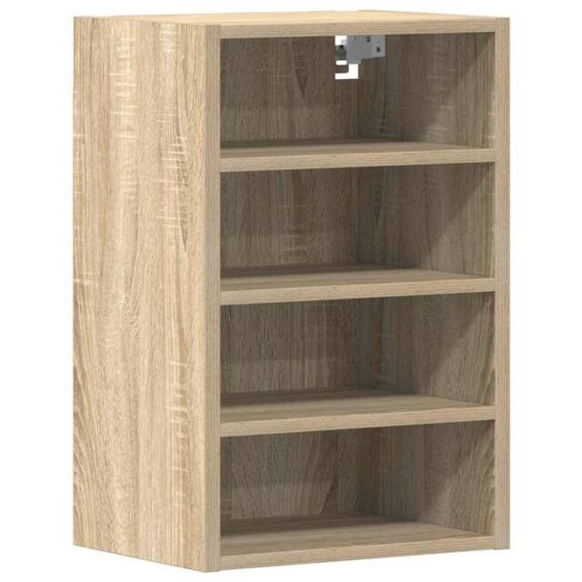 Berkfield Home Hanging Cabinet Sonoma Oak 40x29.5x60 cm Engineered Wood in Light Brown - image 1