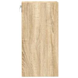 Berkfield Home Hanging Cabinet Sonoma Oak 40x29.5x60 cm Engineered Wood in Light Brown - thumbnail 5