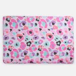 OHS Weighted Blanket Leopard Anxiety Stress Relief Sleep Soft Throw in Pink - thumbnail 4