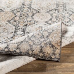 Livabliss Indigo-Vintage Grey Beige Off-White Black Traditional Boho Living Rug - Size: 200 cm x 275 cm - thumbnail 4