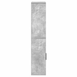 Berkfield Home Bookcase Concrete Grey 60x24x120 cm Engineered Wood - Size: 60 x 24 x 120 cm - thumbnail 5