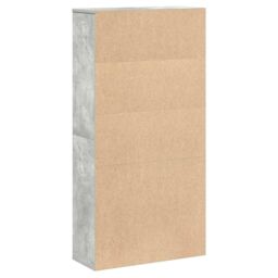 Berkfield Home Bookcase Concrete Grey 60x24x120 cm Engineered Wood - Size: 60 x 24 x 120 cm - thumbnail 6