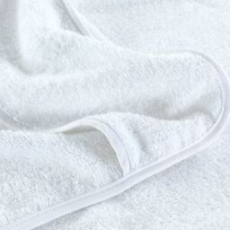 Berkfield Home Beach Towels 6 pcs White 60x135 cm Fabric 400 GSM - thumbnail 6