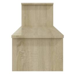Berkfield Home TV Cabinet Sonoma Oak 180x30x43 cm Engineered Wood in Light Oak - Size: 180 x 30 x 43 cm - thumbnail 6