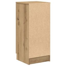 Berkfield Home Sideboard Artisan Oak 30x30x70 cm Engineered Wood in Brown - Size: 30 x 30 x 70 cm - thumbnail 6