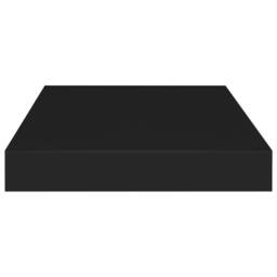 Berkfield Home Durable Floating Wall Shelves 2 pcs Black 40x23x3.8 cm MDF - thumbnail 6