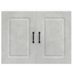 Berkfield Home Kitchen Wall Cabinet Kalmar Concrete Grey Engineered Wood - thumbnail 6