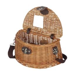 Red Hamper Coarse & Fly Fishing Creel in Brown - thumbnail 4