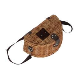 Red Hamper Coarse & Fly Fishing Creel in Brown - thumbnail 2