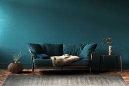 Gooch Luxury Rugs Heritage Bidjar Rug in Dark Blue - Size: 200 cm x 100 cm - thumbnail 2